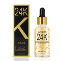 Sérum pour le visage à l&#39;or 24K Sérum de luxe Soins de la peau Sérum hydratant et blanchissant pour la réparation de l&#39;or 24K